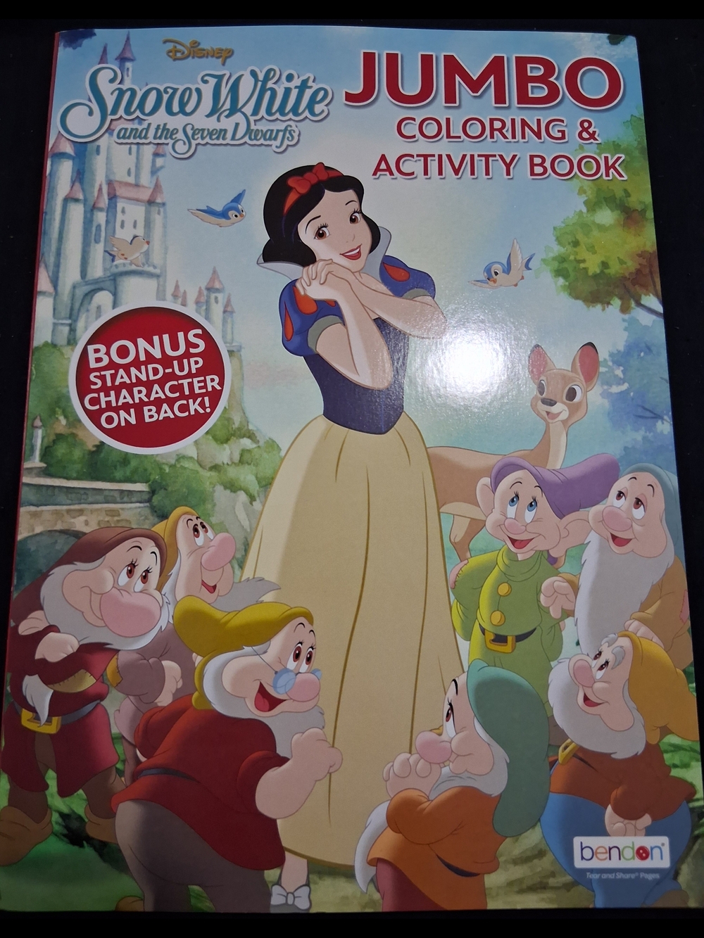 New Disney Snow White Coloring & Activity Book